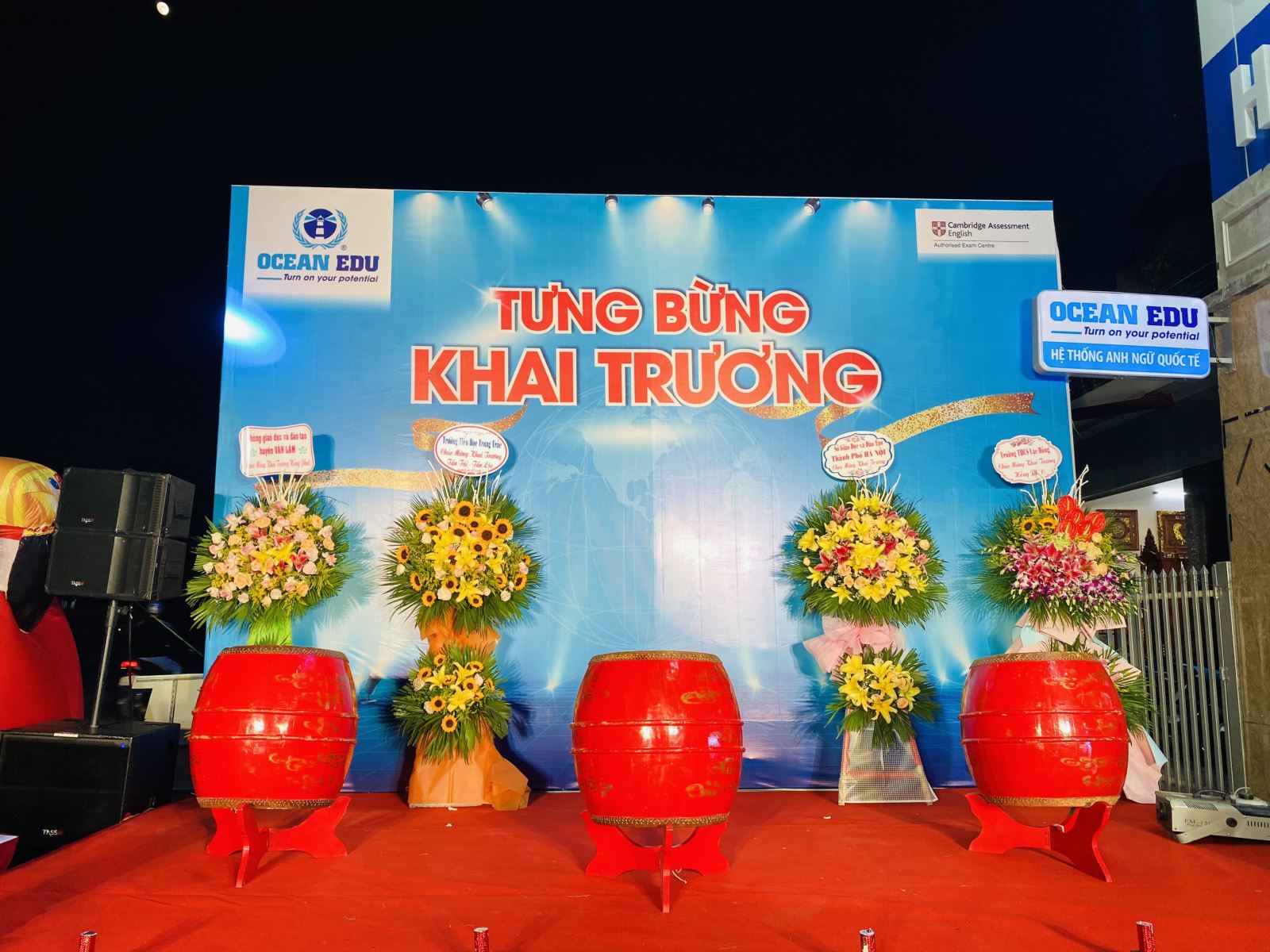 [OCEAN EDU] TƯNG BỪNG KHAI TRƯƠNG TRUNG TÂM ANH NGỮ OCEAN EDU VĂN LÂM - HƯNG YÊN